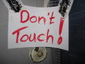 don't touch lichtabsaugung mainhall